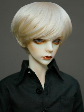 1/3 Wig Boy Light Gold Color Short Hair Wig for SD Size Ball-jointed Doll