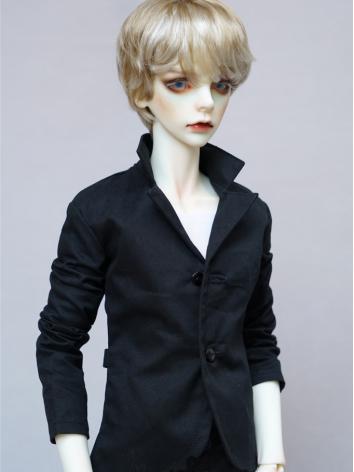 BJD Black Casual Jacket Coat for Boy SD Size Ball-jointed Doll