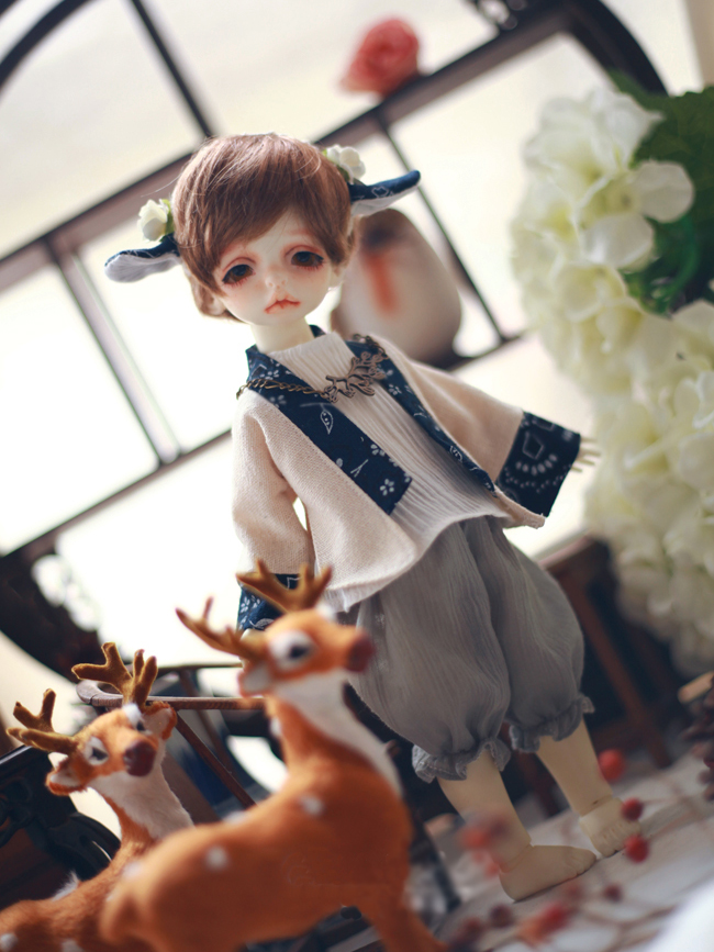 BJD Clothes Girl/Boy Han Element Dress for YOSD Ball-jointed Doll ...