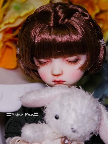 BJD Wig Girl Cute Hair Wig for SD/MSD Size Ball-jointed Doll