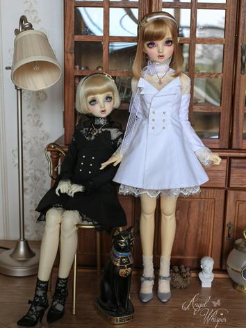 BJD Clothes Girl Black/Blue/White Suit for SD Ball-jointed Doll