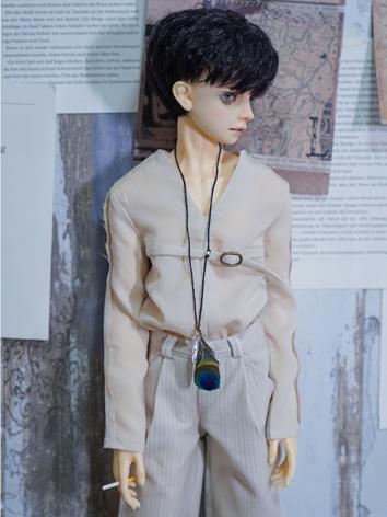 BJD Clothes Boy Beige Set S...