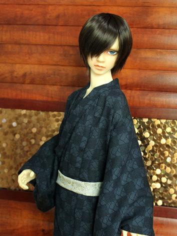 BJD Clothes Boy Retro Yukata Kimino Outfit for 70cm/SD/MSD/YOSD size Ball-jointed Doll