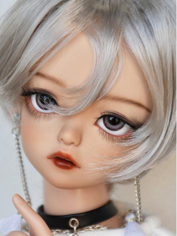 BJD Boy Wig Brown/Silver/Black Short Hair Wig for SD/MSD/YOSD Size Ball-jointed Doll