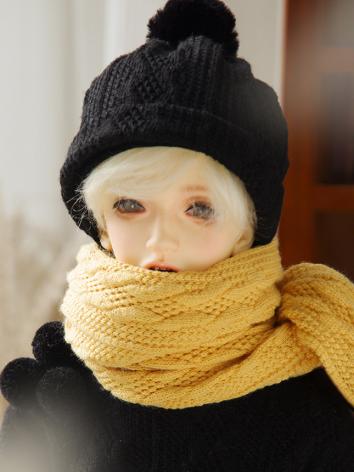 BJD Decoration Red/Yellow/Orange/Gray/Black/White Scarf for SD17/POPO68/70cm size  Ball-jointed doll