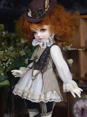 BJD Clothes Girl Western Style Dress for MSD/YOSD Ball-jointed Doll