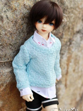BJD Clothes Boy Sweater Shirt and shorts for MSD Ball-jointed Doll
