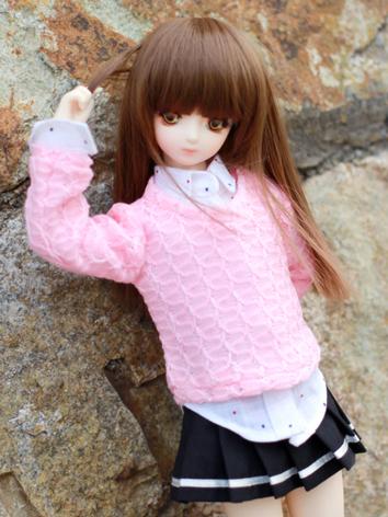 BJD Clothes Girl Sweater Shirt and shorts for MSD Ball-jointed Doll