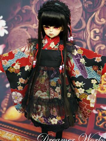 BJD Clothes Kimono/Yukata for MSD Ball-jointed Doll