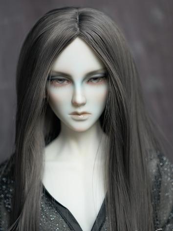 BJD Gray Long Wig for SD/MS...