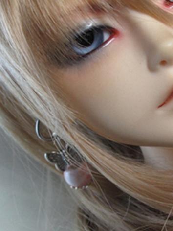 BJD Accessaries Pink Earrings For MSD/SD/70CM Ball Jointed Doll