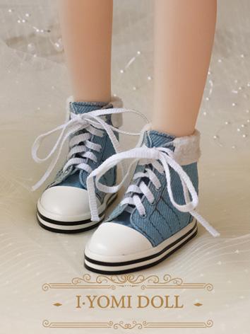 BJD Girl/Boy Blue/Pink/Red/Green Sports Shoes for MSD/YOSD size Ball-jointed Doll