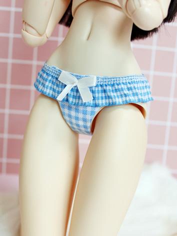 1/4 1/3 Clothes Girl Blue Underpants for SD/MSD Ball-jointed Doll