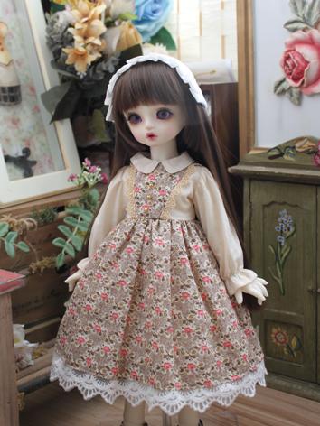 BJD Clothes Girl Western Style Dress for SD/MSD/YOSD Size Ball-jointed Doll