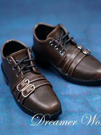 BJD Shoes Boy Retro Brown S...
