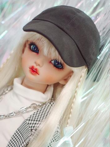 BJD Hat Girl/Boy White/Black Hat for SD/MSD/YOSD Size Ball-jointed Doll