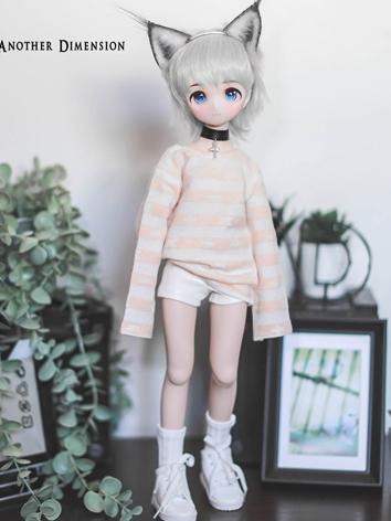 BJD Clothes Boy/Girl Stripe T-shirt for MDD/SD/70CM Ball-jointed Doll