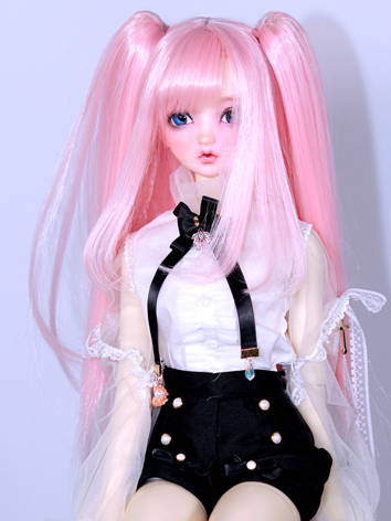 BJD Wig Boy Pink Long Hair for SD Size Ball-jointed Doll_WIG_Ball ...