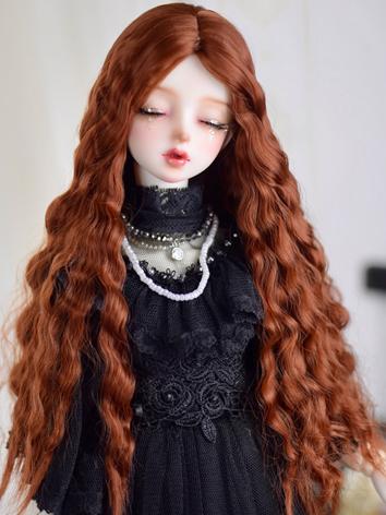 BJD Wig Girl Curly Hair for...