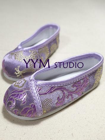 Bjd Shoes Boy White/Purple/...