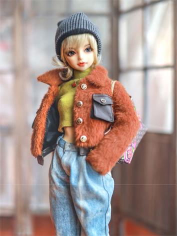 BJD Girl Coat + Trousers for SD Size Ball-jointed doll