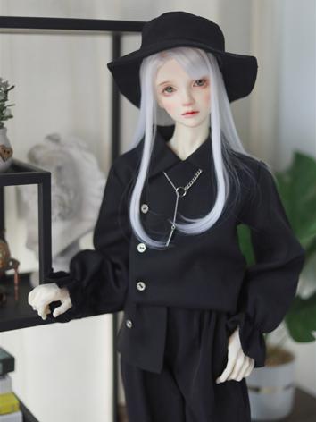 BJD Clothes Black Shirt A360 for MSD/SD/POPO68/70cm Size Ball-jointed Doll