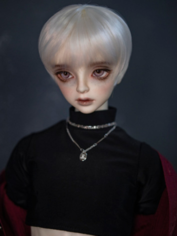 BJD Wig Boy White Short Hair for SD Size Ball-jointed Doll_WIG_BJD ...