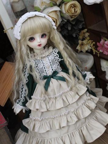 BJD Clothes Girl Jasper Western Style Dress for SD/MSD/YOSD Size Ball-jointed Doll