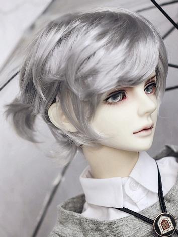 BJD Wig Boy Short Hair 1/3 1/4 1/6 1/8 Wig for SD/MSD/YSD Size Ball-jointed Doll