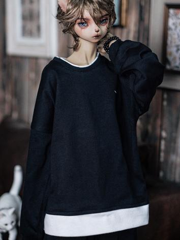 BJD Clothes Stitching Loose Sweatshirt Pullover for SD/70cm Size Ball Jointed Doll