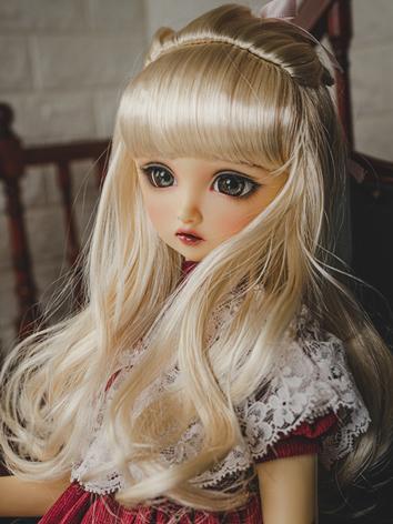 BJD Wig Girl/Lady Long Braids Hair for SD/MSD/YOSD 1/8 Size Ball-jointed Doll