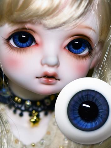 BJD Eyes 12mm Dark Blue Eye...