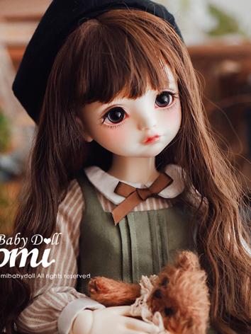 BJD Wig Girl Long Curly Hair for SD Size Ball-jointed Doll
