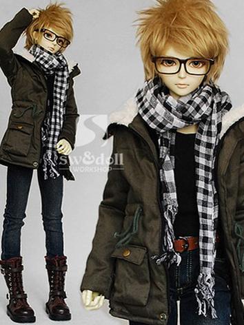 BJD Clothes Green Jacket for SD/70cm Size Ball-jointed Doll
