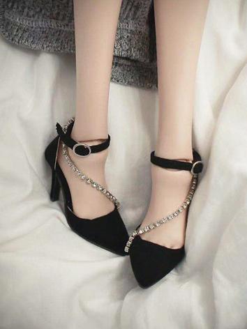Bjd Girl 1/3 Fashion Chain High-heel Shoes for SD16/SDGR/DD/SD Ball-jointed Doll