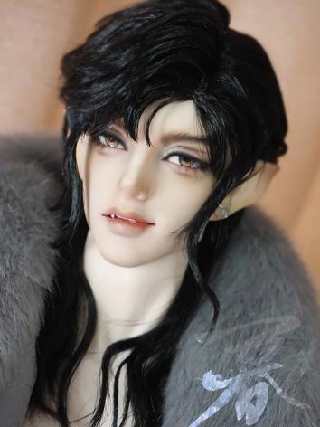 BJD Wig Male Long Hair Wolf 2.0 for SD Size Ball Jointed Doll