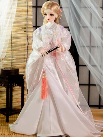BJD Clothes Girl/Boy Shiromuku Kimono [YanZi] for MSD/SD/SD16/70cm/SD17 Ball-jointed Doll