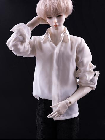 BJD Clothes White Shirt for SD/MSD/70cm Size Ball-jointed Doll