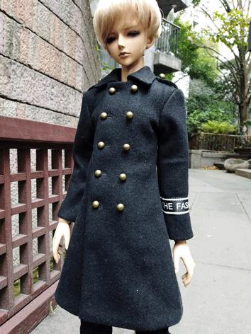 BJD Boy Clothes Black Coat for SD/70CM/73CM size Ball-jointed Doll