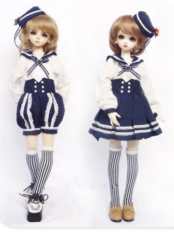 BJD Clothes Sailor Suit for MSD Ball-jointed Doll