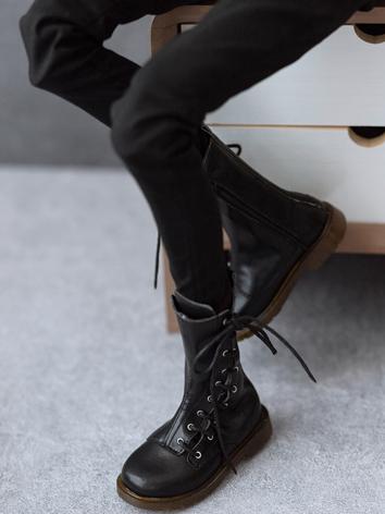 BJD Shoes Black Boots for S...