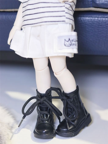 BJD Doll Shoes Ankle Boots with Soft Oxford Soles for MSD/YOSD Size Ball Jointed Doll