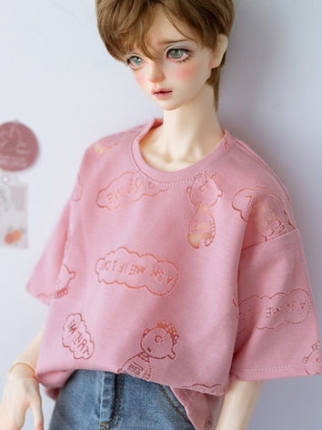 BJD Doll Printed T-shirt for SD/MSD/ Normal 70cm Size Ball Jointed Doll