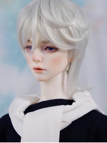BJD Wig Wolf Tail Curly Hair for SD Size Ball-jointed Doll