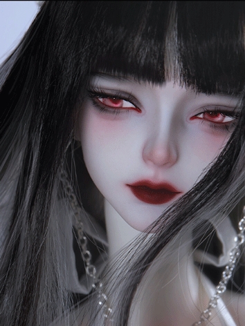 15% OFF Time Limited BJD White and Black Rabbit girl 57cm Ball-jointed doll