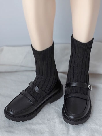 BJD Doll Knit Imitation Ox-tendon Sole Boots for SD/MSD/Muscle 70cm Size Ball Jointed Doll