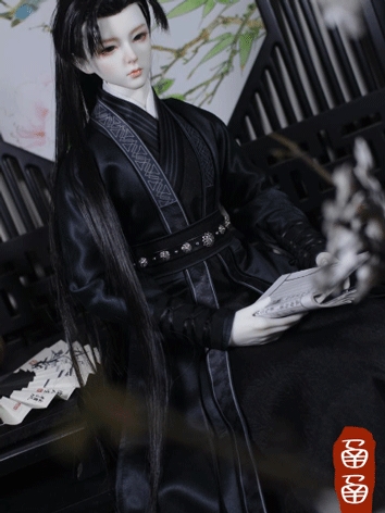 BJD Clothes Male Ancient Suit for Loongsoul73/MSD Size Ball-jointed Doll