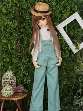BJD Clothes Mint Overall Suit for SD13 Size Ball Jointed Doll