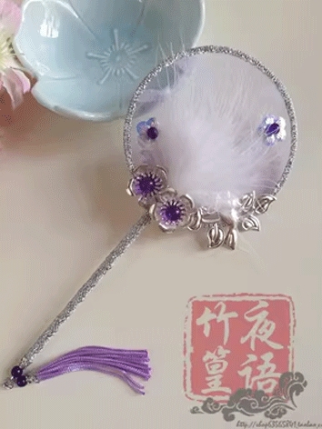 BJD Accessories Ancient Style Fan for SD/Normal70 Size Ball-jointed Doll