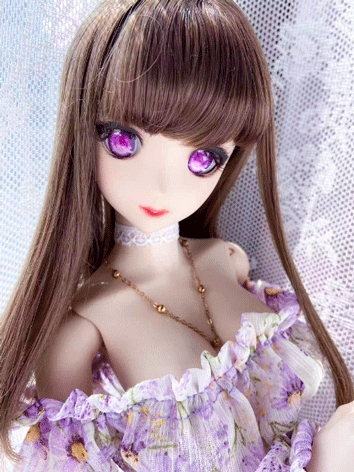 BJD Clothes Puff Sleeve Off-the-shoulder Blouse for DD/SD/MSD Size Ball-jointed Doll